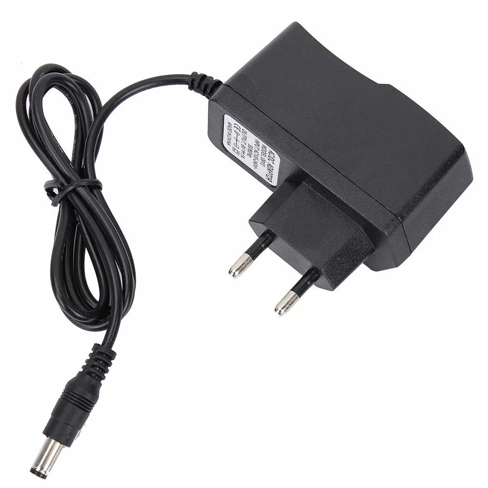 Drfeify Uniwersalna ładowarka 9V AC/DC do pedału z efektem gitary elektrycznej 100-240V (wtyczka EU)
