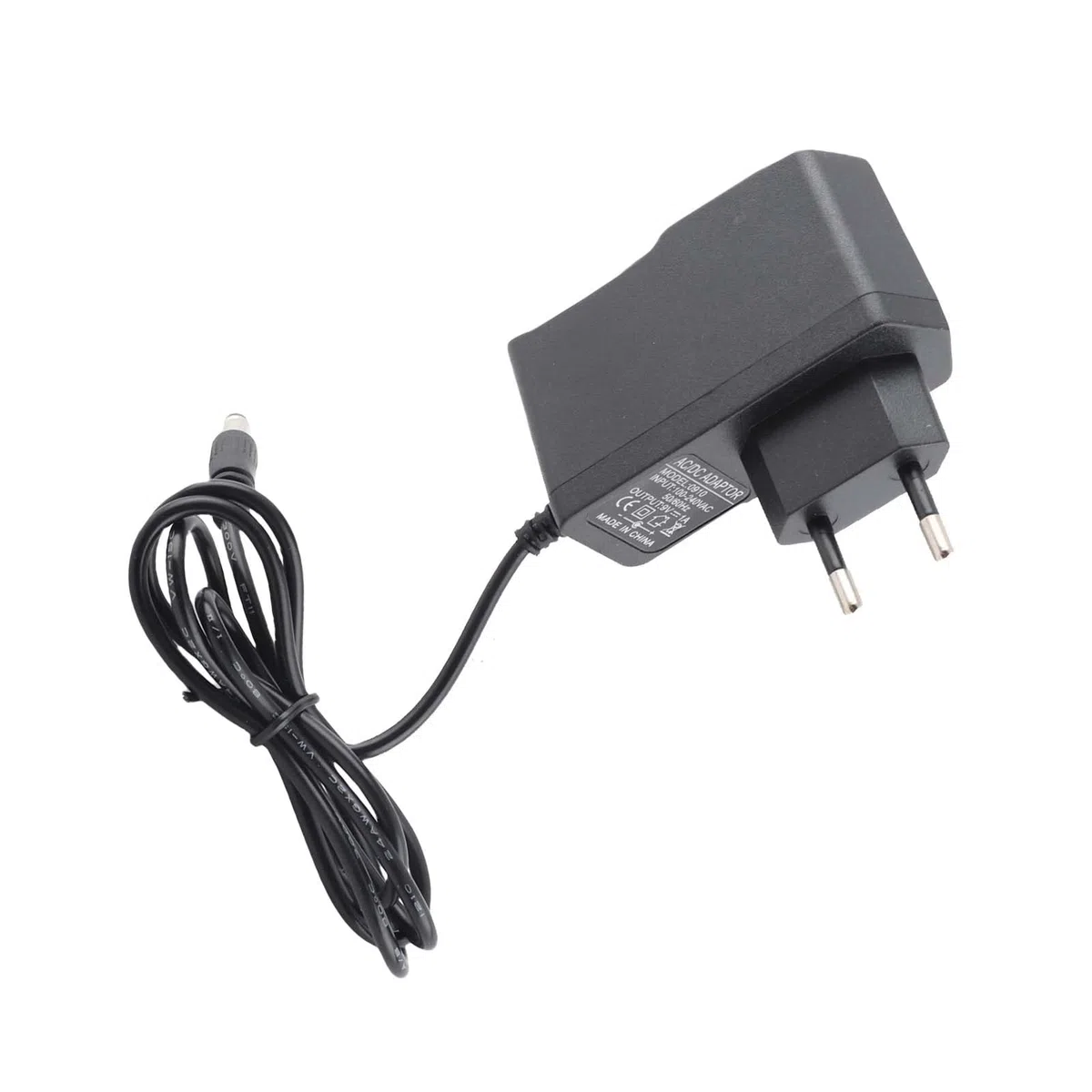 Zasilacz do gitary, zasilacz 9V AC/DC Zasilacz do klawiatury cyfrowej, pianina elektrycznego, gitary elektrycznej, pojedynczego efektora 100-240V (wtyczka EU)