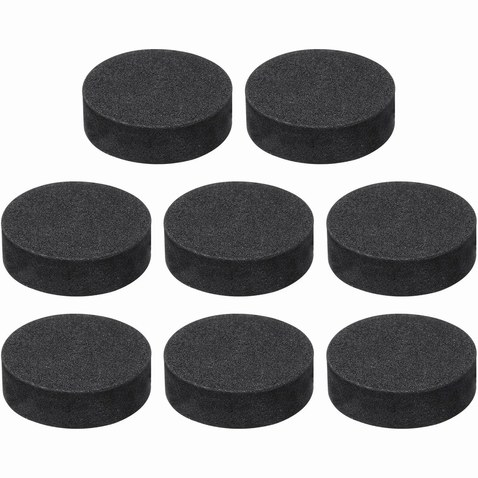 QUARKZMAN 8 sztuk noski izolacyjne do głośników, jednostronne, 30 mm x 10 mm, antypoślizgowa podstawa z pianki amortyzującej wstrząsy, mata do głośników, system dźwiękowy HiFi, kino domowe, czarne
