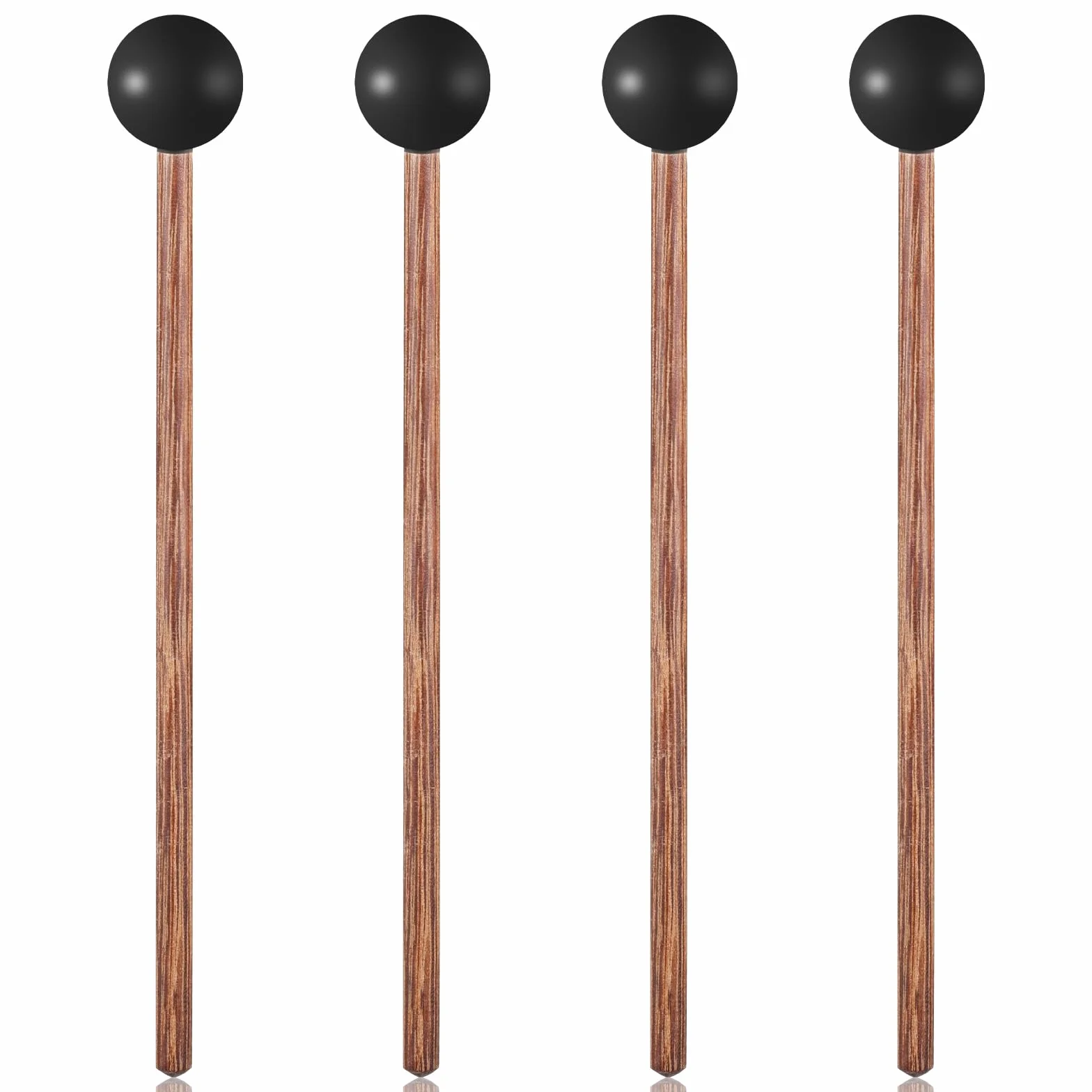 Stalowe młotki perkusyjne do języka, młotki ksylofonowe, młotek do glockenspiel, drewniany gumowy młotek perkusyjny 14,5 cm, gumowe pałeczki perkusyjne dla dzieci, pałeczki perkusyjne