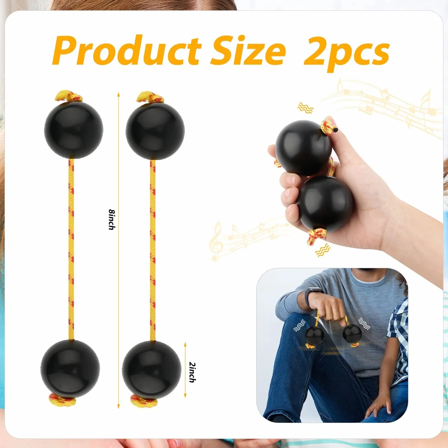 2 x Kashaka Aslatua Shaker | Kashaka Bananula Instrument muzyczny | Afrykańskie tradycyjne instrumenty muzyczne | Instrument shaker dla dzieci, dorosłych, na wesela, imprezy, lekcje muzyki