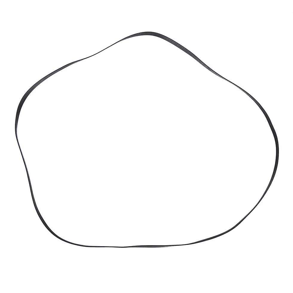 KIMISS Zamiennik Paska Gramofonu do Gramofonów — Czarny Pasek Gumowy (Obwód 1L11 270mm)