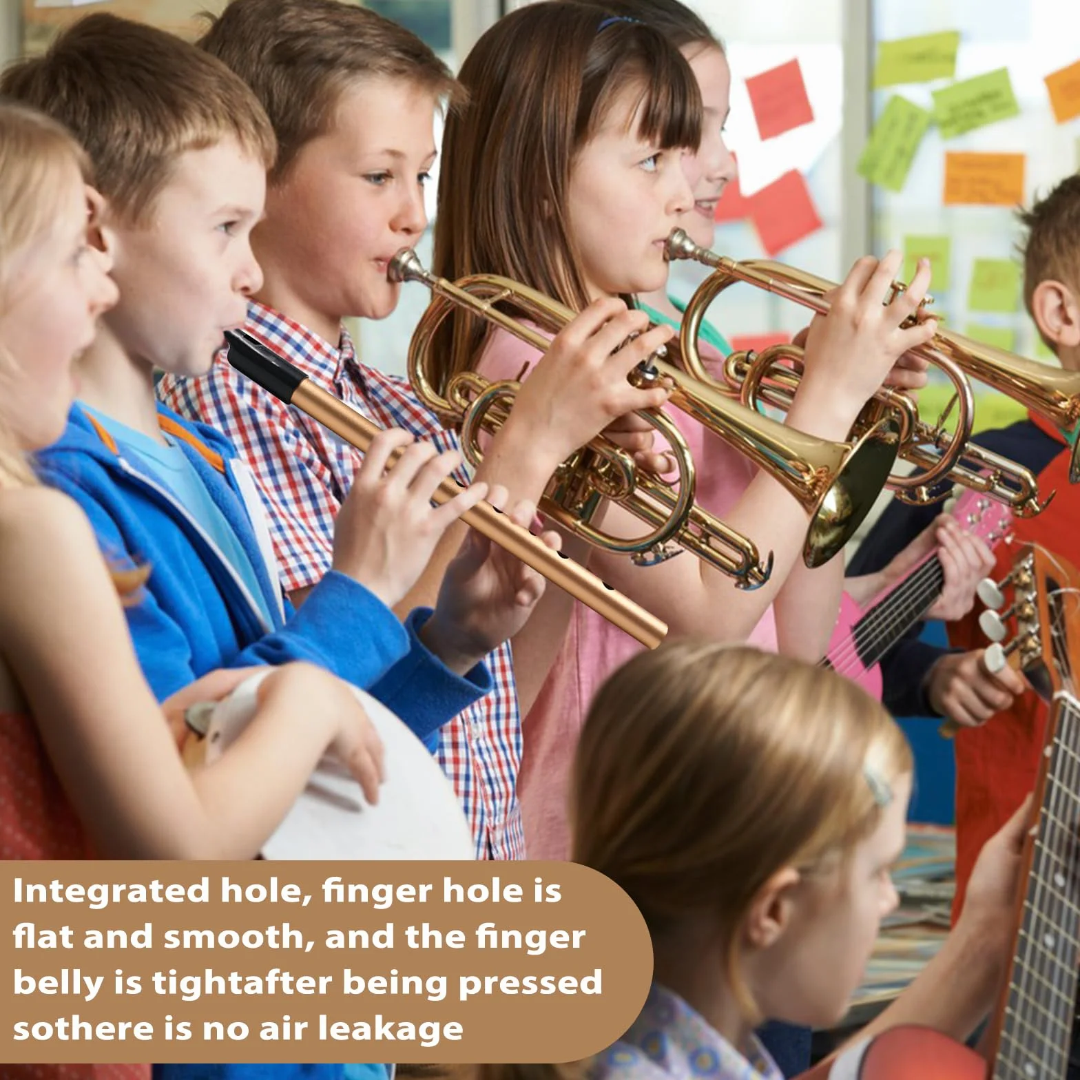 Irlandzka Tin Whistle Tonart D doskonała jakość dźwięku flet prosty dla początkujących miłośników muzyki z etui ochronnym