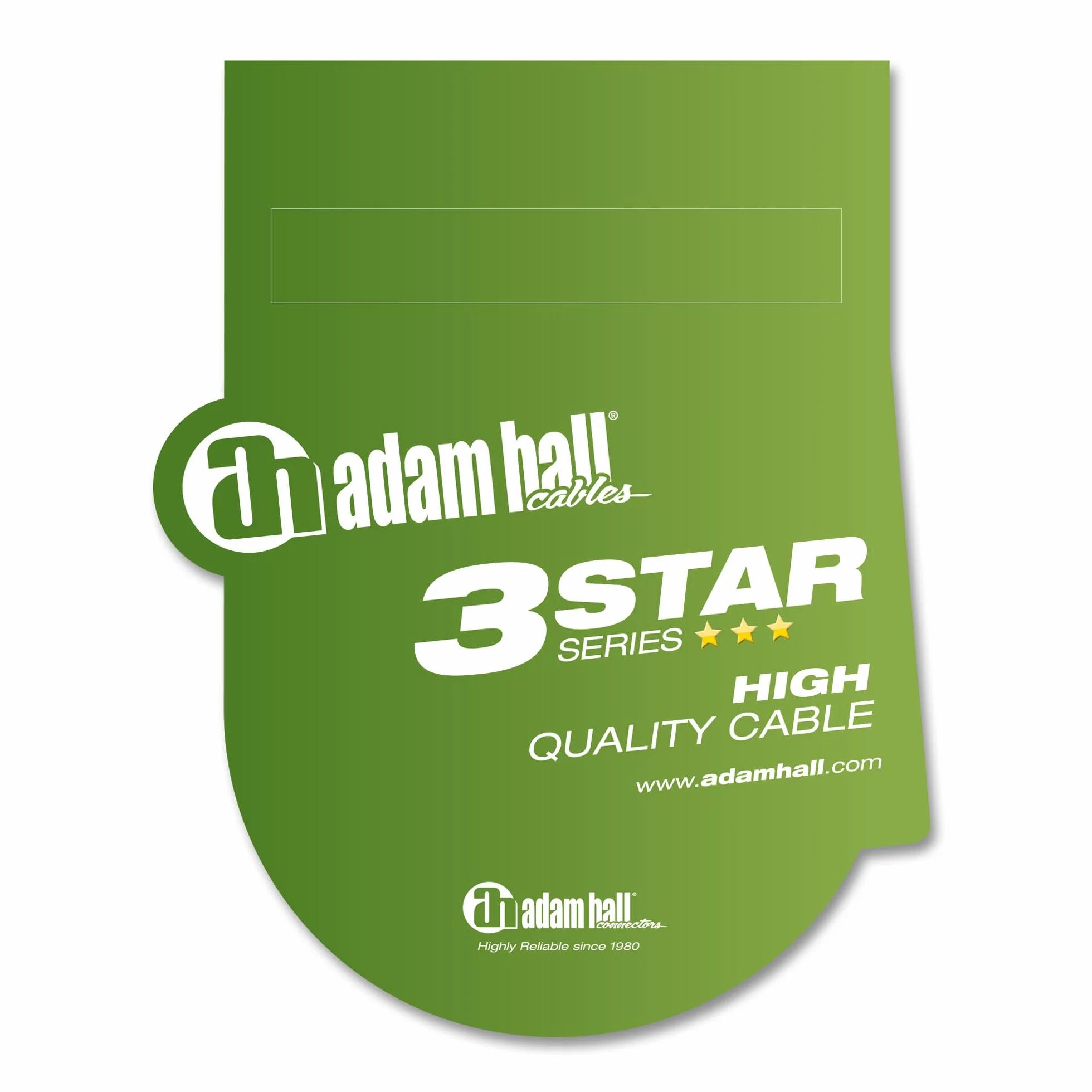 Adam Hall Cables 3 STAR MMF 0050 BL - kabel mikrofonowy XLR żeński na XLR męski 0,5 m niebieski