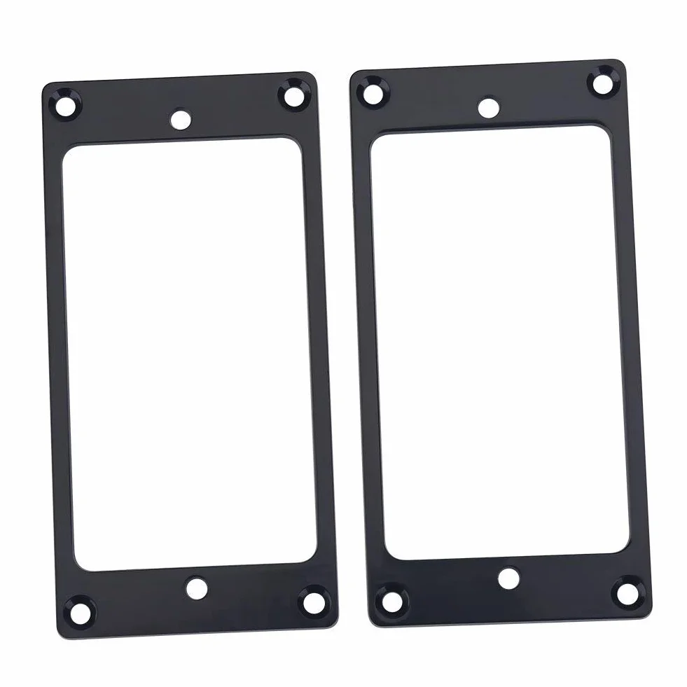 Alomejor 2 szt. ramka do odbioru gitary humbucker metalowy pierścień do odbioru gitar elektrycznych