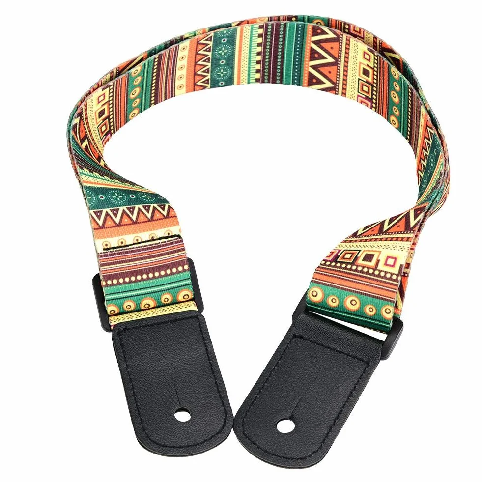 RiToEasysports Ukulele pasek, regulowany hawajski styl Ukulele 4-strunowy pasek na ramię z gitarą hawajską